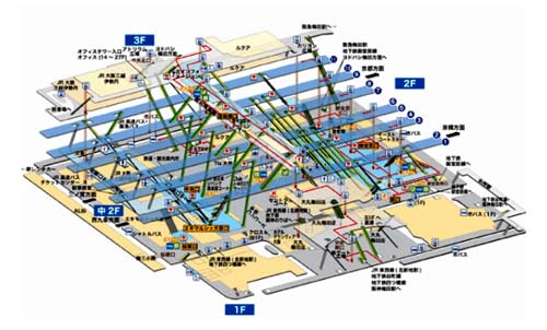 游戏地图?不!是日本地铁站-Notbad 建筑世界